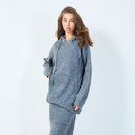 Carica l&#39;immagine nel visualizzatore di Gallery, Cozy knitted hoodie
