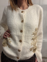 Carica l&#39;immagine nel visualizzatore di Gallery, embroidered cardigan
