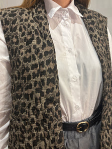 Gilet leopard