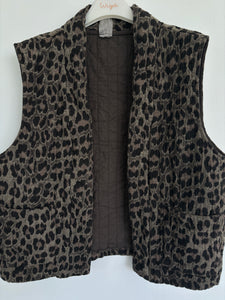 Gilet leopard