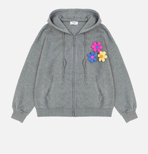 Zip-up hoodie