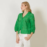Load image into Gallery viewer, AMY Green shirt Guardaroba Style
