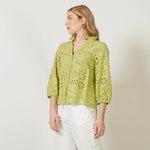 Load image into Gallery viewer, AMY Light olive shirt Guardaroba Style
